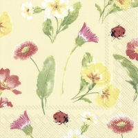 Servietten 25x25 cm - ANNELIES yellow Servietten 25x25 cm - ANNELIES yellow