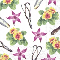 Servietten 25x25 cm - MARTINA white Servietten 25x25 cm - MARTINA white