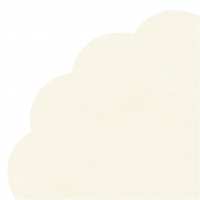 Servietten - Rund - UNI cream Servietten - Rund - UNI cream