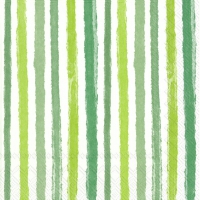 Servietten 33x33 cm - COLOURFUL STRIPES green Servietten 33x33 cm - COLOURFUL STRIPES green