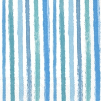 Servietten 33x33 cm - COLOURFUL STRIPES blue Servietten 33x33 cm - COLOURFUL STRIPES blue