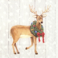 Servietten 33x33 cm - WHIMSICAL DEER