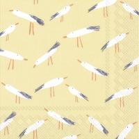 Servietten 33x33 cm - BEACH TALK yellow Servietten 33x33 cm - BEACH TALK yellow