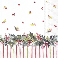 Servietten 33x33 cm - HANNAH BORDER