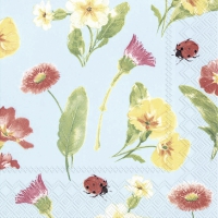 Servietten 33x33 cm - ANNELIES light blue Servietten 33x33 cm - ANNELIES light blue