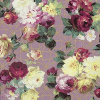 Servietten 33x33 cm - VINTAGE ROSE rose gold