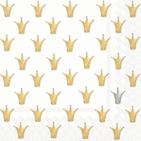 Servietten 33x33 cm - LITTLE CROWNS Servietten 33x33 cm - LITTLE CROWNS