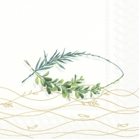 Servietten 33x33 cm - BELIEVE gold Servietten 33x33 cm - BELIEVE gold