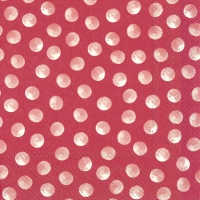 Servietten 33x33 cm - PIGGY DOTS red Servietten 33x33 cm - PIGGY DOTS red