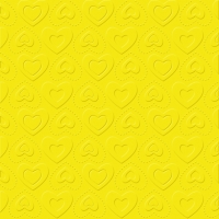 Servietten 33x33 cm - CARINO UNI yellow Servietten 33x33 cm - CARINO UNI yellow