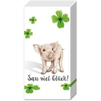 Taschentücher - SAU VIEL GLÜCK! Taschentücher - SAU VIEL GLÜCK!