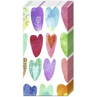 Taschentücher - RAINBOW HEARTS Taschentücher - RAINBOW HEARTS