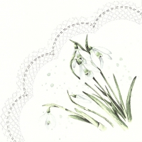 Servietten - Rund - SPRING GREETINGS Servietten - Rund - SPRING GREETINGS