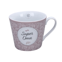 Porzellan-Tasse - Super Oma Porzellan-Tasse - Super Oma