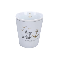 Porzellan-Becher -  Meerverliebt 