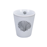 Porzellan-Becher -  Heart clam 