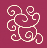 Linclass Servietten 40x40 cm - Flow-up (champagner/bordeaux) Linclass Servietten 40x40 cm - Flow-up (champagner/bordeaux)