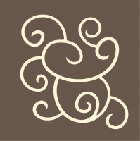 Linclass Servietten 40x40 cm - Flow-up (champagner/braun) Linclass Servietten 40x40 cm - Flow-up (champagner/braun)