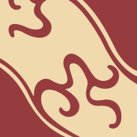 Linclass Servietten 40x40 cm - Flair (bordeaux/creme) Linclass Servietten 40x40 cm - Flair (bordeaux/creme)