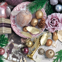 Servietten 33x33 cm - Gracefully