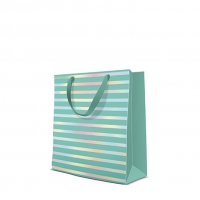 10 Geschenktaschen - Reflex Stripes mint 10 Geschenktaschen - Reflex Stripes mint