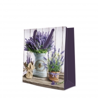 10 Geschenktaschen - Lavender in Bucket