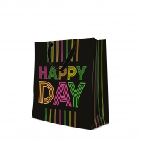 10 Geschenktaschen - Birthday Neons