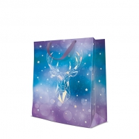 10 Geschenktaschen - Reflex Geometric Deer