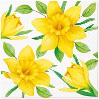 Servietten 25x25 cm - Daffodils in Bloom