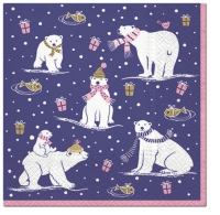 Servietten 33x33 cm - Arctic Pack