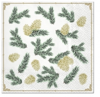 Servietten 33x33 cm - Twings and Cones