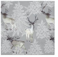 Servietten 33x33 cm - Elks Forest