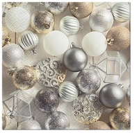 Servietten 33x33 cm - Glamorous Christmas