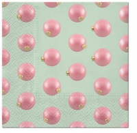 Servietten 33x33 cm - Baubles Set