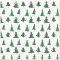 Servietten 33x33 cm - Conifer Forest