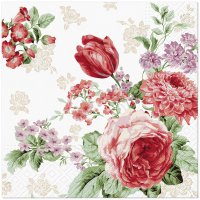 Servietten 33x33 cm - Mysterious Roses