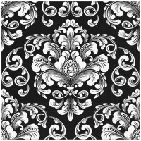 Servietten 33x33 cm - Beautiful Moments black