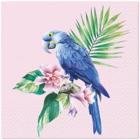 Servietten 33x33 cm - Exotic Parrot
