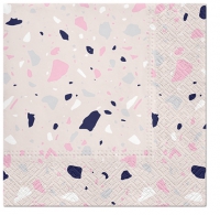 Servietten 33x33 cm - Terrazzo