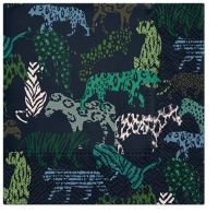 Servietten 33x33 cm - Jungle Prints