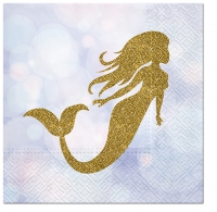 Servietten 33x33 cm - Magical Mermaid