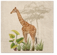 Servietten 33x33 cm - We Care Giraffe