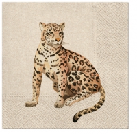 Servietten 33x33 cm - We Care Leopard