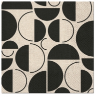 Servietten 33x33 cm - We Care Stylish Rings