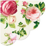 Servietten - Rund - Rosalia