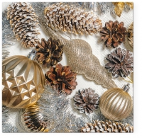 Servietten 33x33 cm - Frozen Christmas