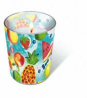 Glaskerze - Glaskerze Tropical fruits Glaskerze - Glaskerze Tropical fruits