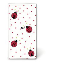 Taschentücher - Ladybirds and dots
