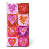 Taschentücher - Filigree hearts