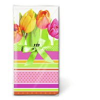Taschentücher - Tulips and stripes
